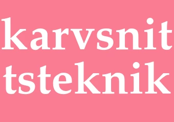 Synonym karvsnittsteknik