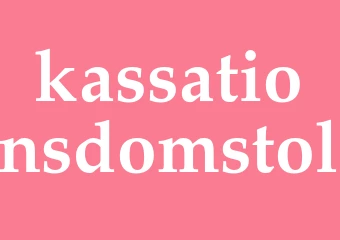 Synonym kassationsdomstol