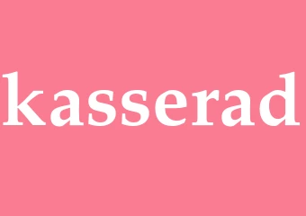 Synonym kasserad