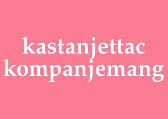 Synonym kastanjettackompanjemang