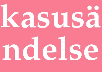 Synonym kasusändelse