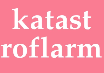 Synonym katastroflarm