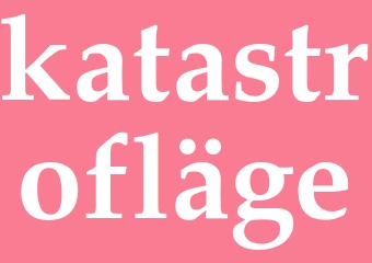 Synonym katastrofläge