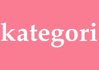 Synonym kategori