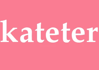 Synonym kateter