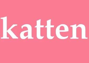Synonym katten