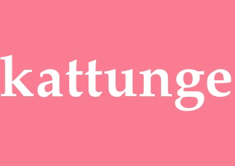 Synonym kattunge