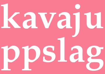 Synonym kavajuppslag