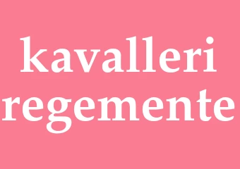 Synonym kavalleriregemente