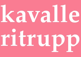 Synonym kavalleritrupp