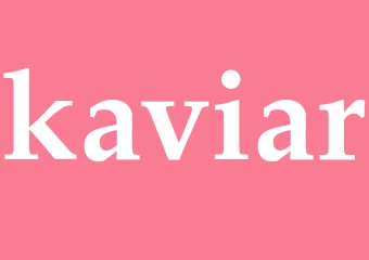 Synonym kaviar