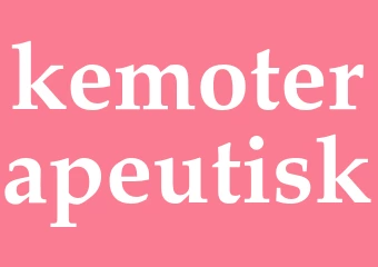 Synonym kemoterapeutisk