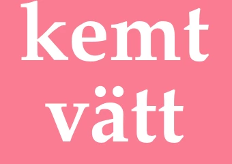 Synonym kemtvätt