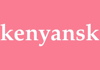Synonym kenyansk