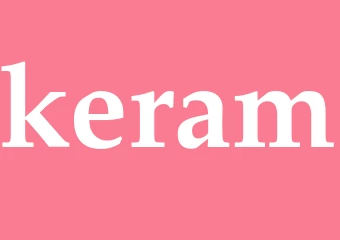 Synonym keram
