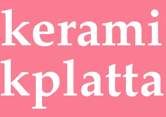 Synonym keramikplatta