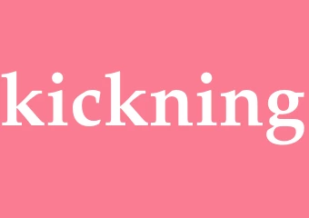 Synonym kickning