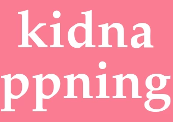 Synonym kidnappning