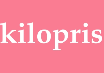 Synonym kilopris
