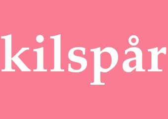 Synonym kilspår