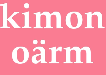 Synonym kimonoärm