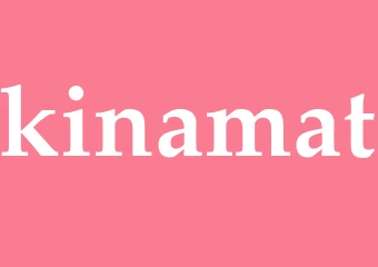 Synonym kinamat