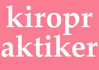 Synonym kiropraktiker