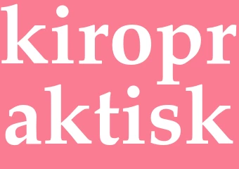 Synonym kiropraktisk