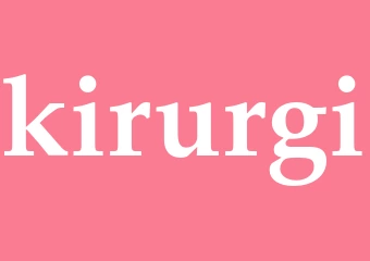 Synonym kirurgi