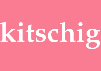 Synonym kitschig