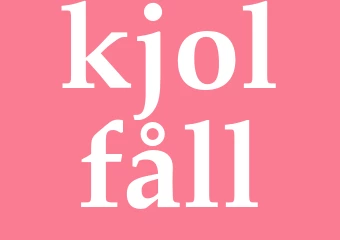 Synonym kjolfåll