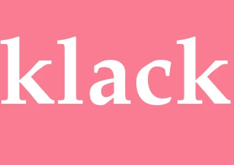 Synonym klack