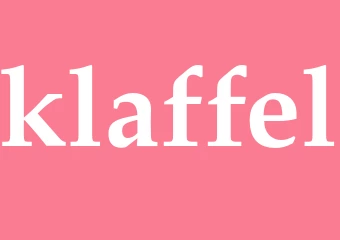 Synonym klaffel