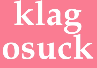 Synonym klagosuck