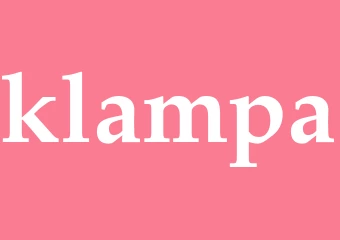 Synonym klampa