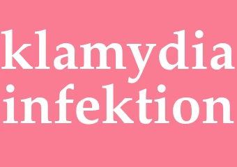 Synonym klamydiainfektion