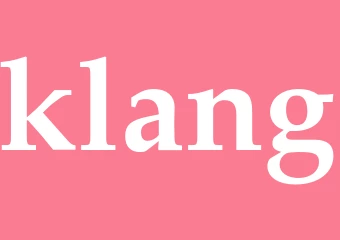Synonym klang