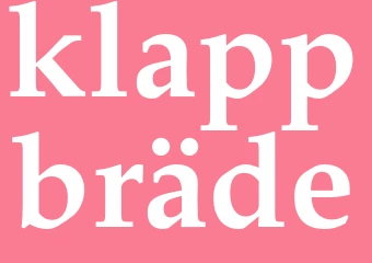 Synonym klappbräde