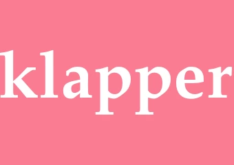 Synonym klapper
