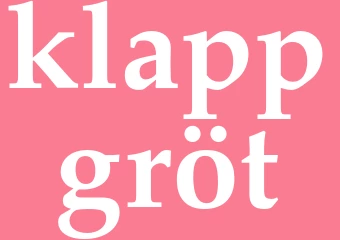 Synonym klappgröt