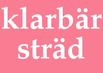 Synonym klarbärsträd