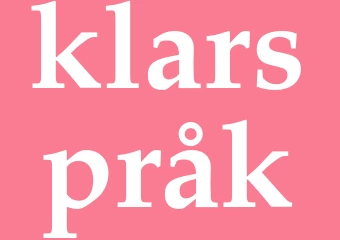 Synonym klarspråk