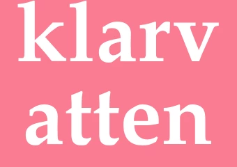 Synonym klarvatten