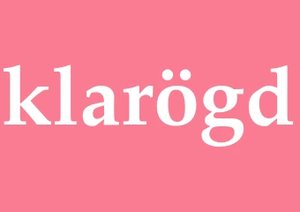 Synonym klarögd