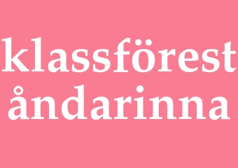 Synonym klassföreståndarinna