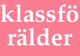 Synonym klassförälder