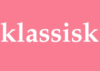 Synonym klassisk