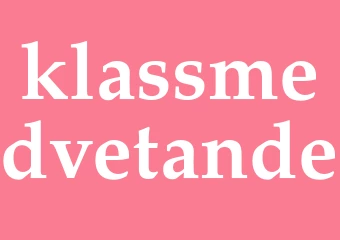 Synonym klassmedvetande