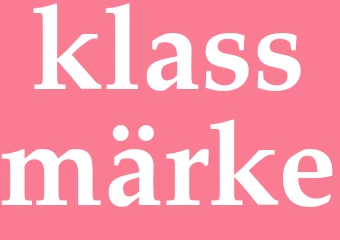 Synonym klassmärke