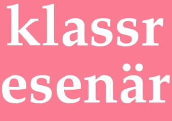 Synonym klassresenär